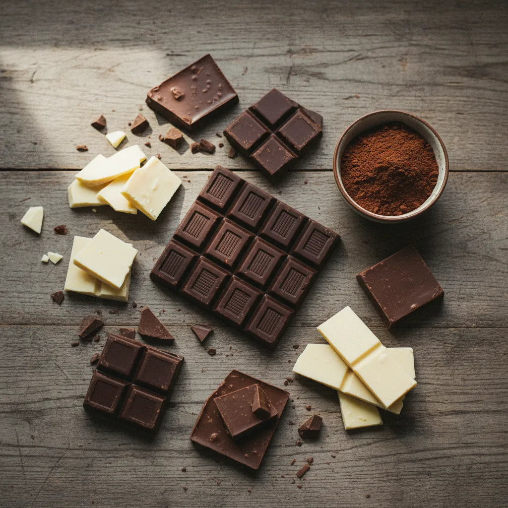 Les différents types de chocolat présentent des niveaux de toxicité très variables pour le chien