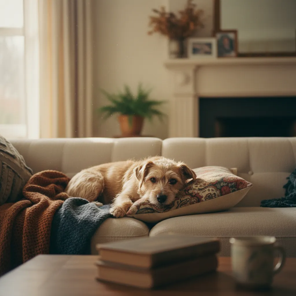 Le stress et l'anxiété sont la première cause de perte d'appétit temporaire chez le chien