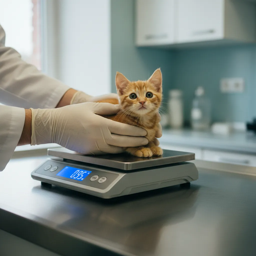 Un poids minimum de 1 kg est recommandé avant de procéder à la stérilisation du chaton