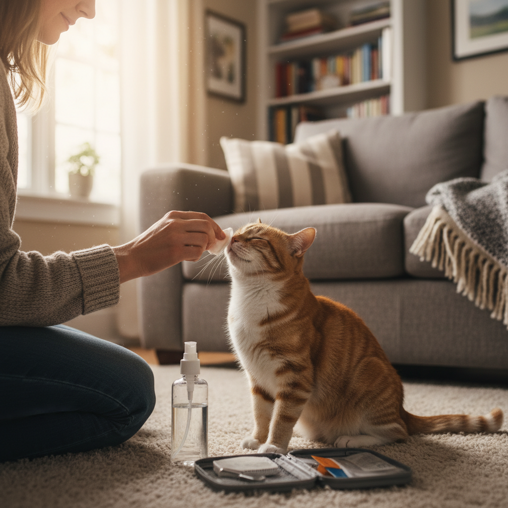 Coryza du chat : symptômes, traitement et prévention vaccinale illustration 2