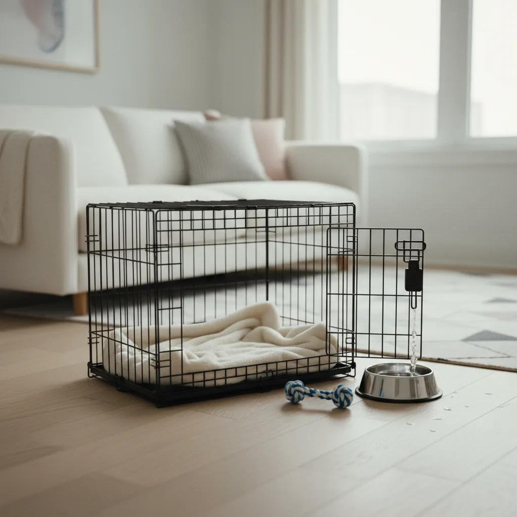 L'espace repos du chiot doit être calme et confortable dès le premier jour