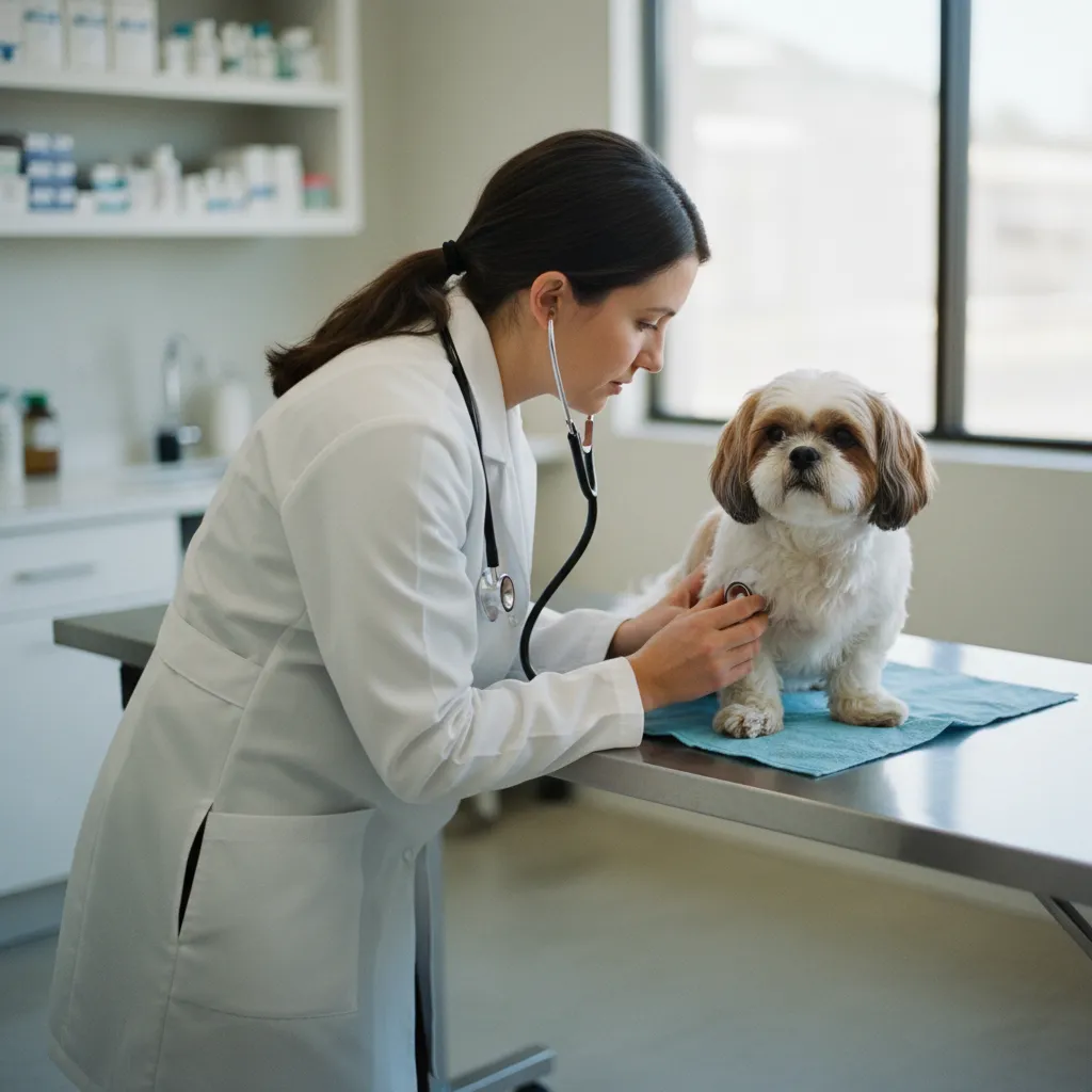 Un suivi vétérinaire régulier est indispensable pour tout chien vivant en appartement