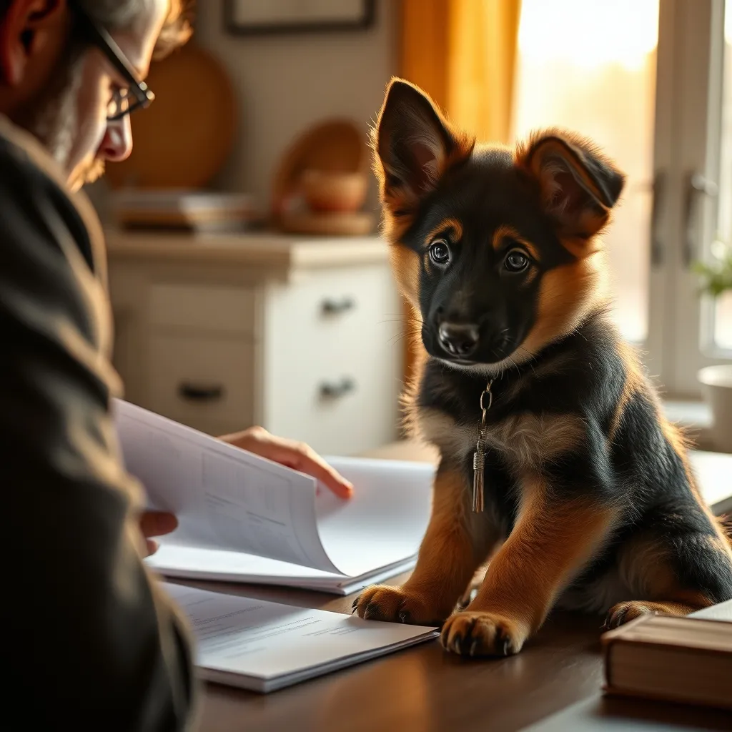 Souscrire une assurance dès l'arrivée du chiot permet de couvrir les délais de carence avant la fin de la croissance