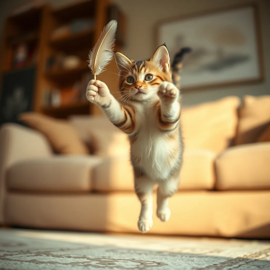 Le jeu et l'enrichissement environnemental réduisent le stress du chat d'intérieur
