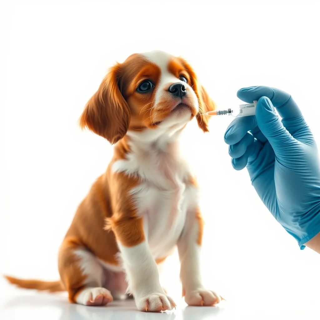 La primo-vaccination du chiot représente un poste de dépense important la première année