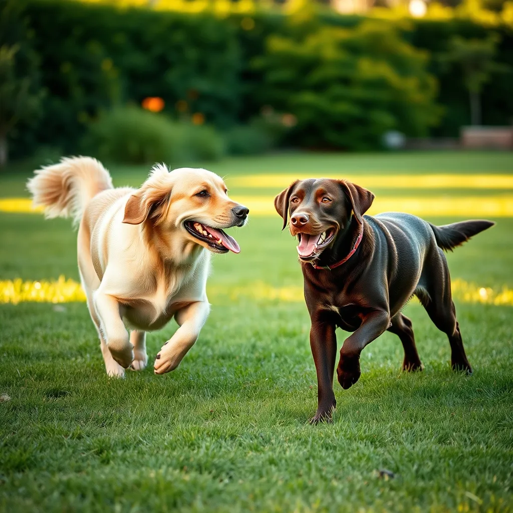 Golden retriever et labrador partagent des prédispositions génétiques similaires nécessitant des garanties adaptées