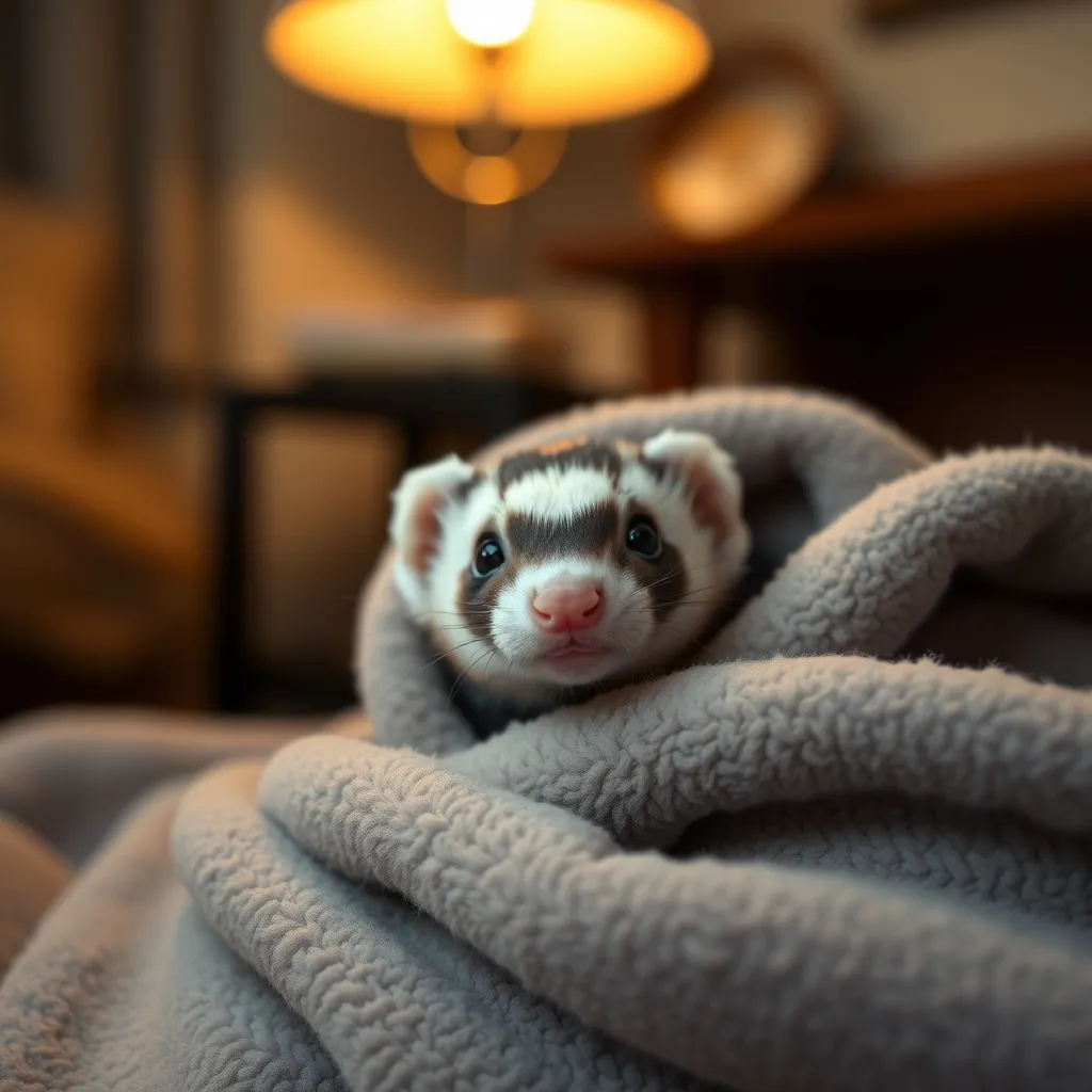 Le furet est l'un des NAC les plus populaires en France avec des besoins médicaux spécifiques
