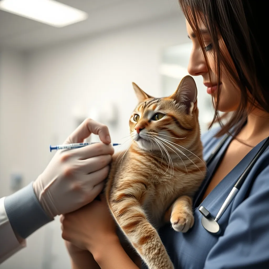 Le rappel vaccinal du chat adulte se pratique désormais dans un membre postérieur