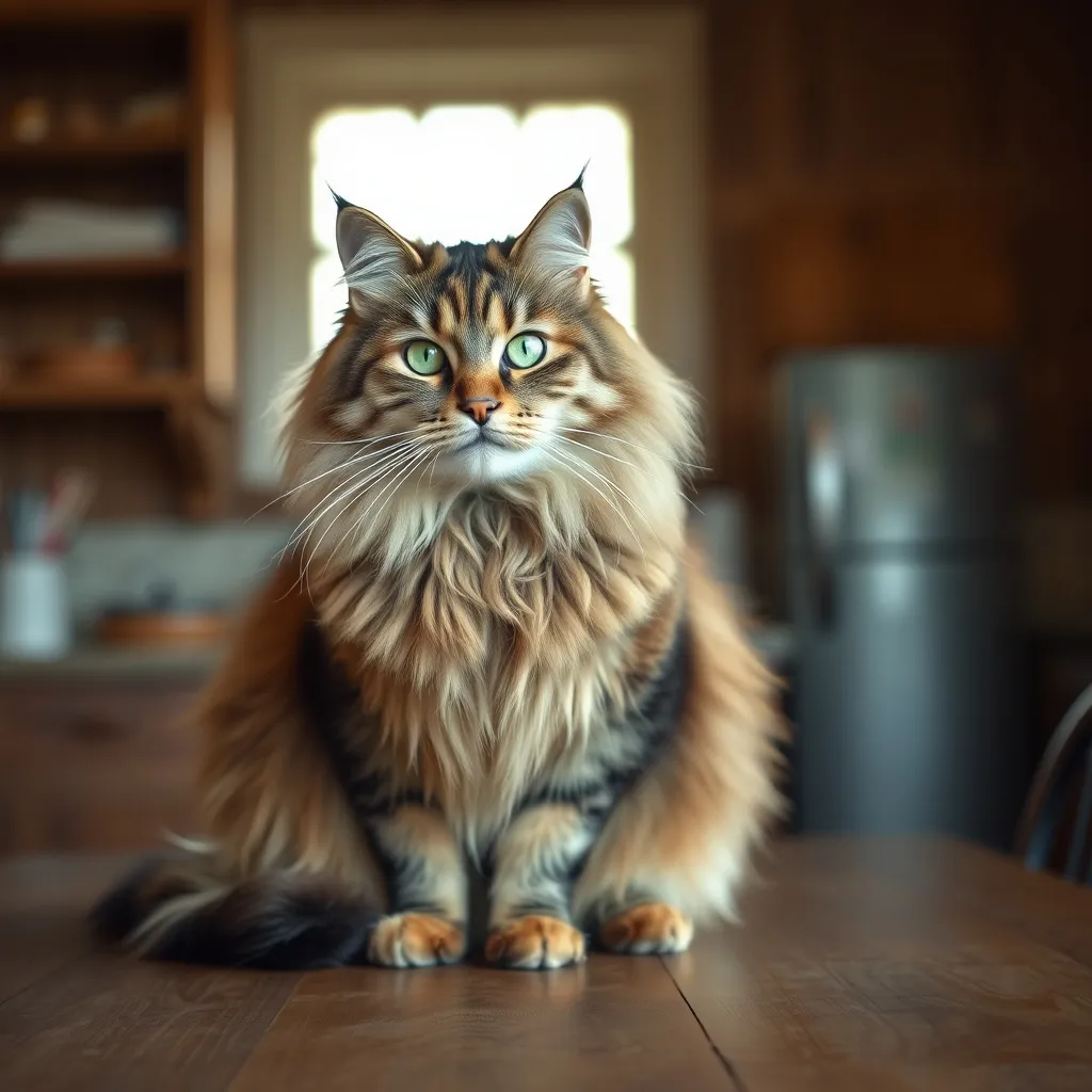 Le Maine Coon, race de chat à poil long la plus populaire en France