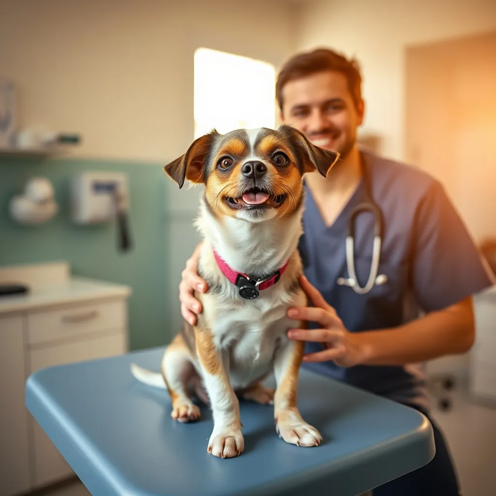 Après le détartrage, le chien retrouve rapidement sa vitalité et son appétit