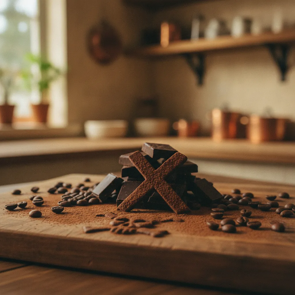 Chocolat noir, café et cacao : les sources de théobromine les plus concentrées