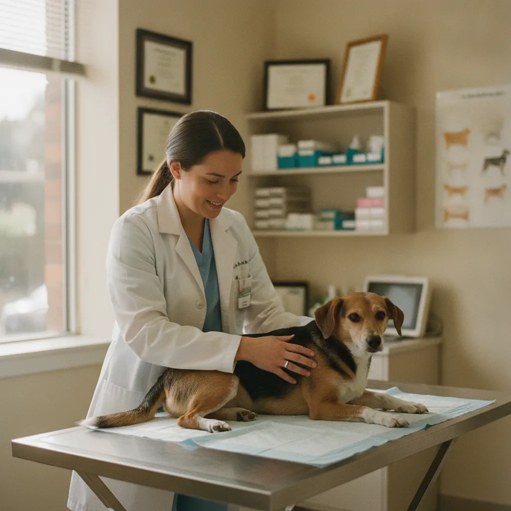 Le diagnostic vétérinaire est indispensable pour écarter une cause médicale avant de traiter l'anxiété