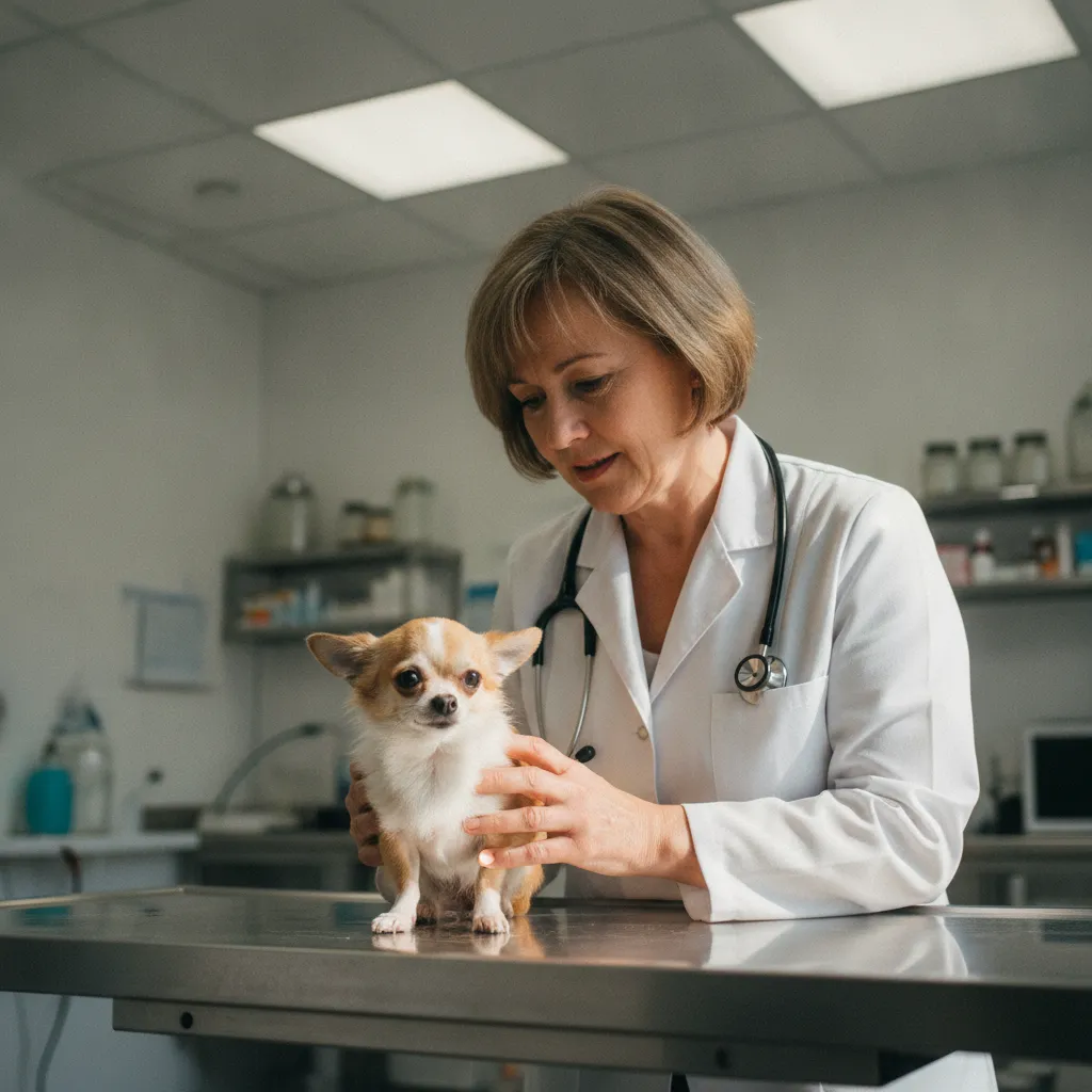 L'examen clinique permet d'identifier rapidement la cause des tremblements chez le chien