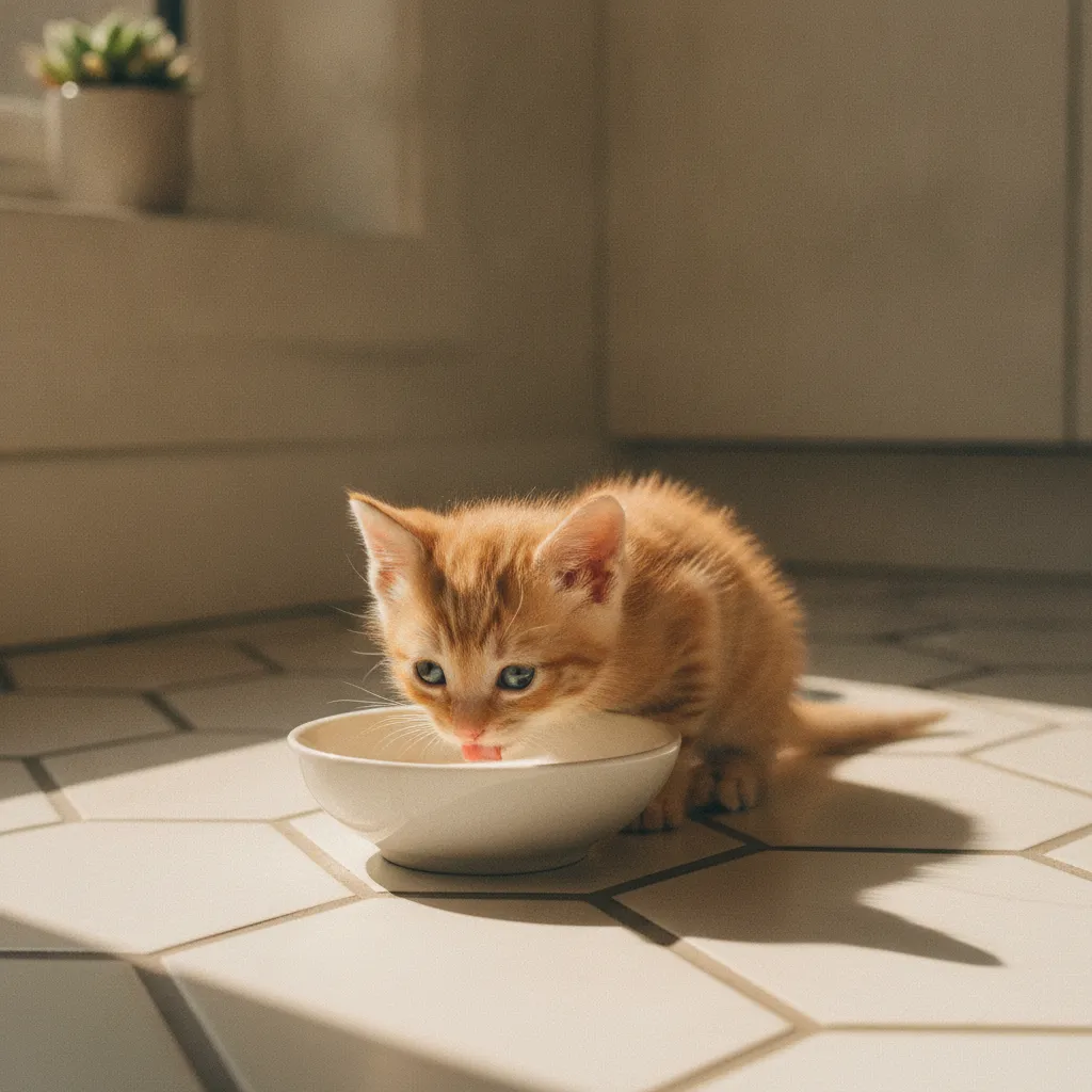 Les chatons ont des besoins caloriques deux à trois fois supérieurs à ceux d'un adulte