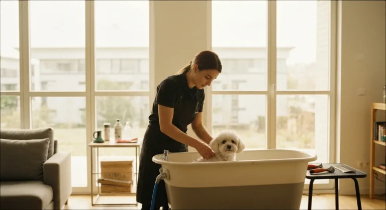 Tarif toilettage chien à domicile : coûts détaillés