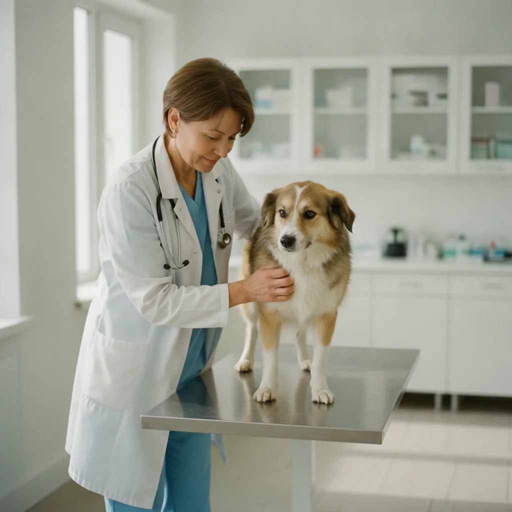 Le bilan vétérinaire d'arrivée est indispensable pour tout chien importé de Roumanie