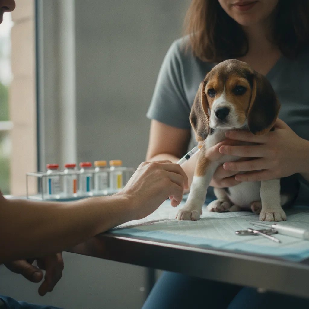 La vaccination annuelle du chien représente un budget de 60 à 90 euros consultation comprise