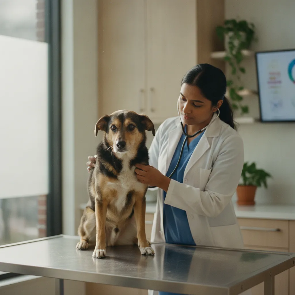 Un bilan vétérinaire complet est indispensable avant d'envisager tout croisement entre deux races de chiens