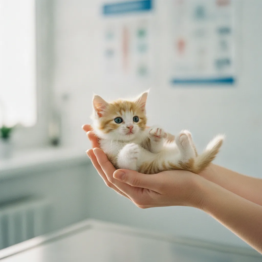 Les chatons de moins d'un an sont les principaux vecteurs de la bartonellose vers l'humain