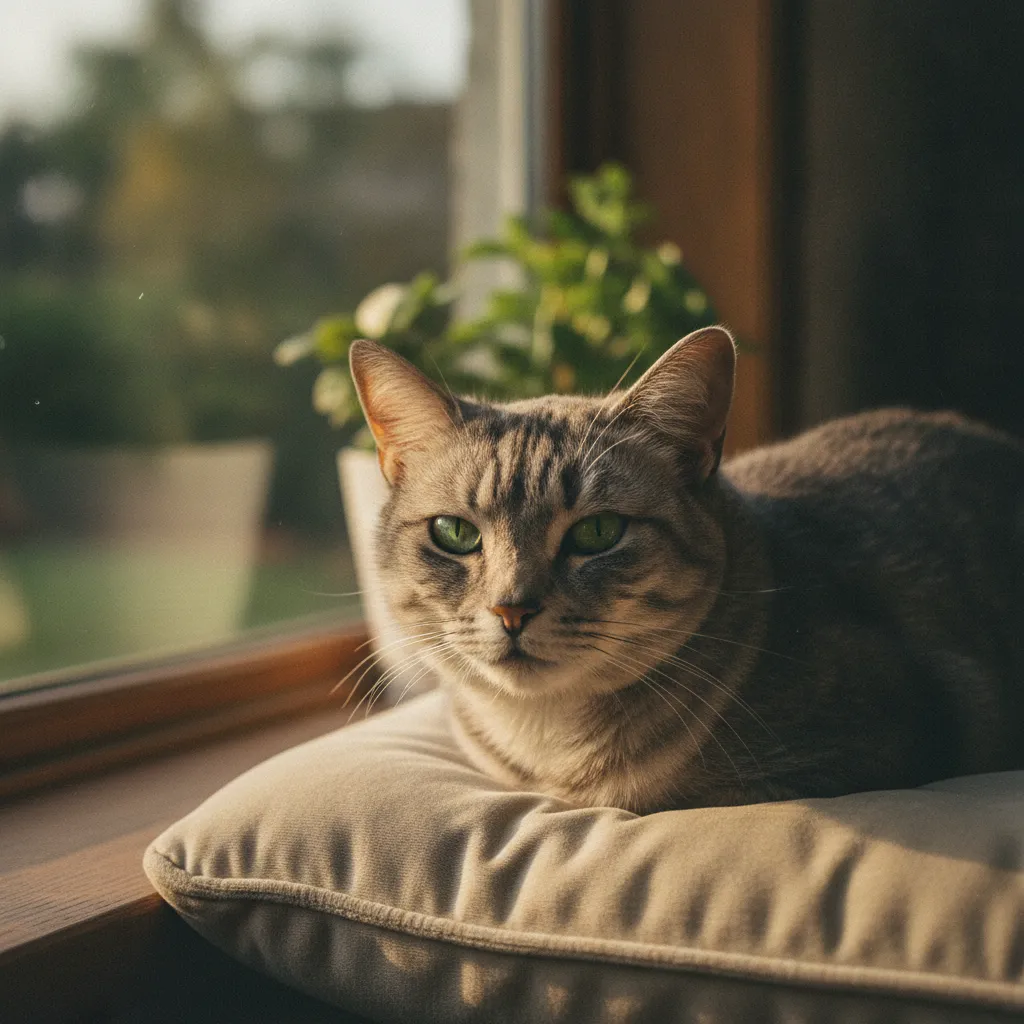 Les chats âgés de plus de 10 ans doivent bénéficier d'un bilan de santé annuel complet
