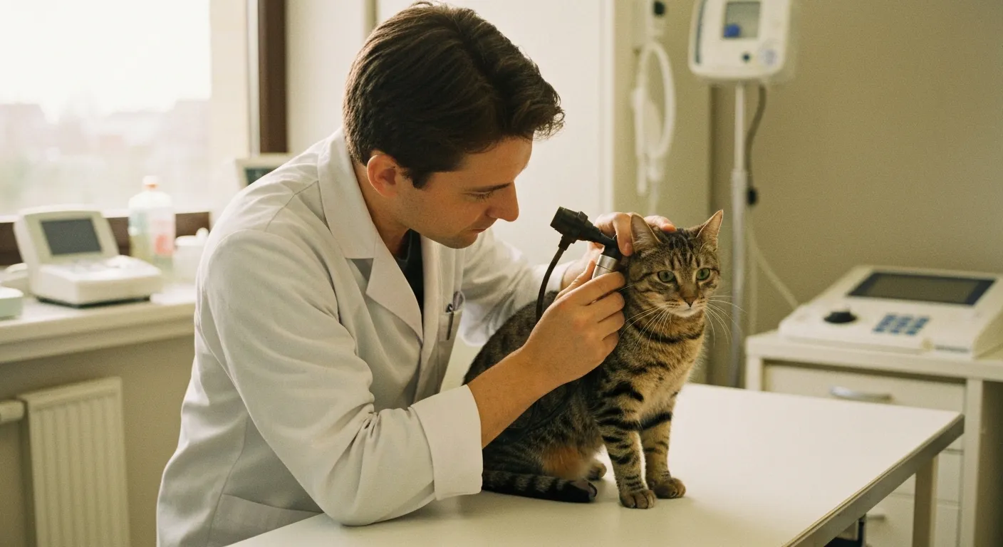 Maladie de l'oreille chez le chat : causes et traitements