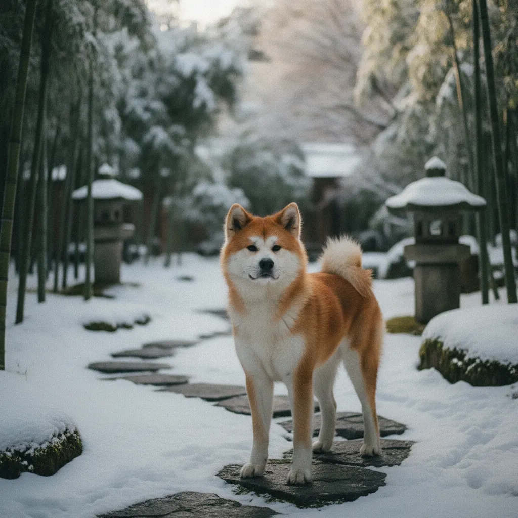 L'Akita Inu, chien japonais majestueux au tempérament noble et protecteur