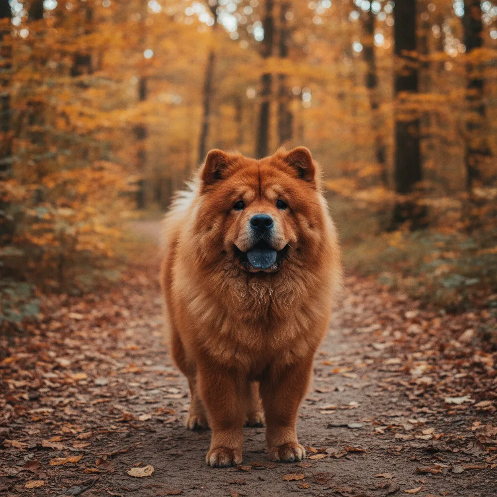 Le Chow-Chow et sa langue bleu-noir unique, trait distinctif de cette race millénaire