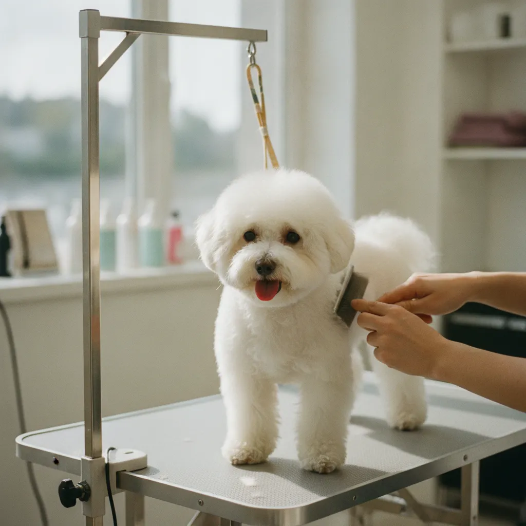 Le brossage professionnel du Bichon frisé nécessite un savoir-faire spécifique