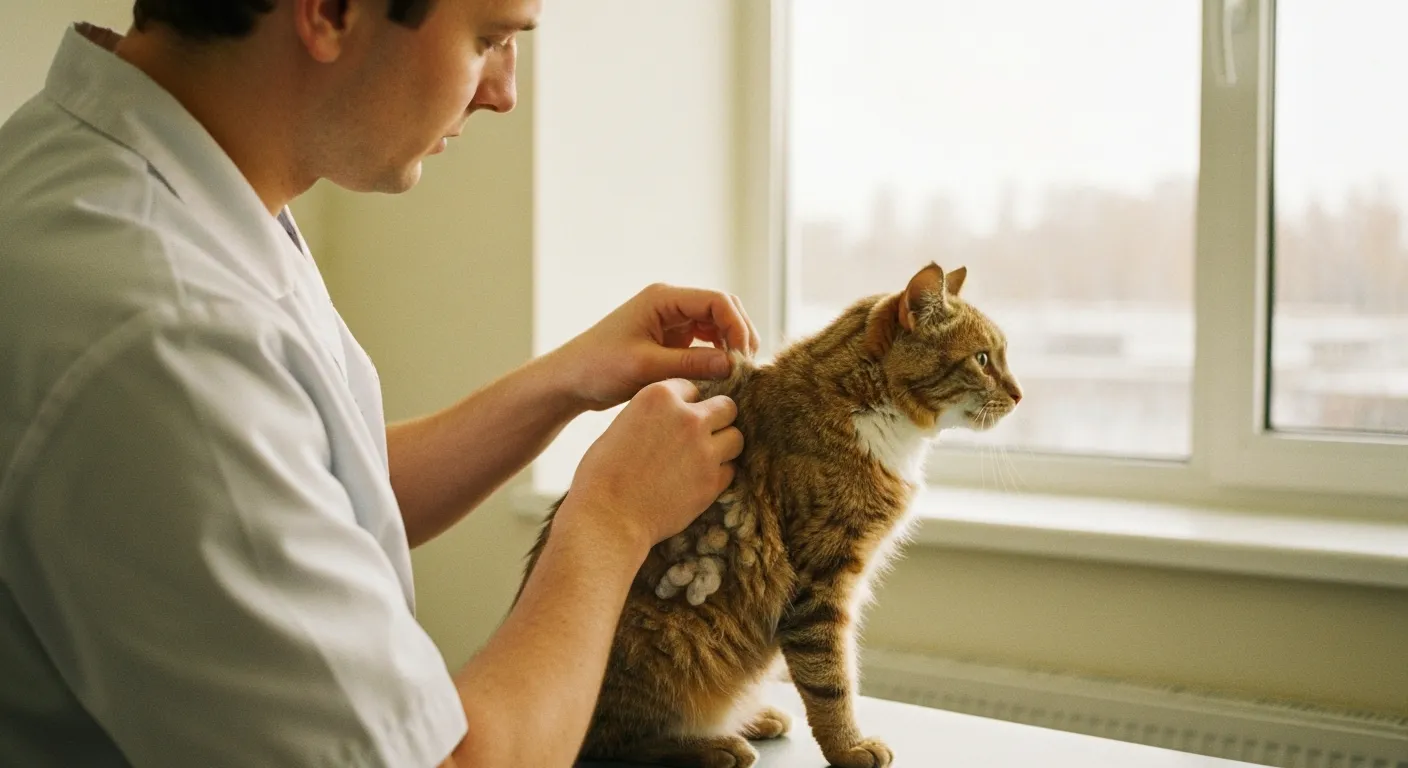 Poils collés chez le chat : ce que ça révèle vraiment sur sa santé
