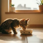 Croquettes pour chaton : quels critères comptent réellement avant 1 an