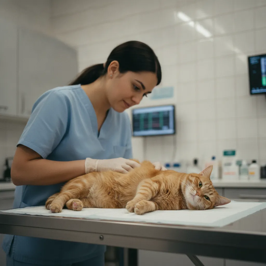 Le surpoids du chat stérilisé est souvent lié à une ration trop riche en glucides