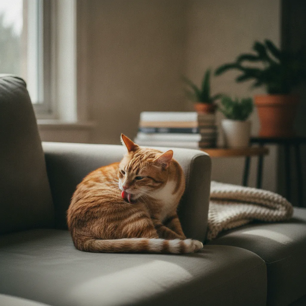 Le toilettage naturel du chat est essentiel au maintien d'un pelage sain et soyeux