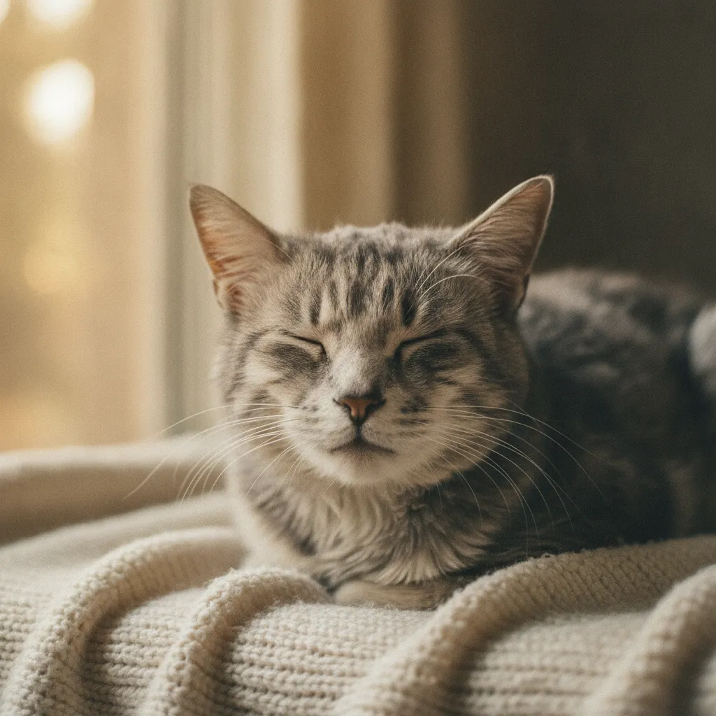 Chez le chat âgé, un pelage négligé est souvent le premier signe visible d'une douleur articulaire ou d'une maladie métabolique