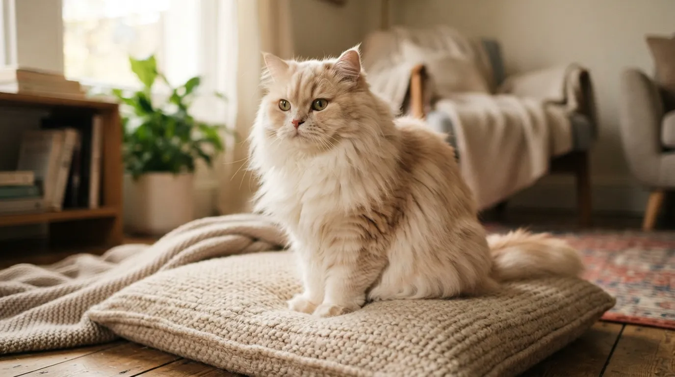 Le Persan est la race de chat à poil long la plus exigeante en matière d'entretien quotidien du pelage