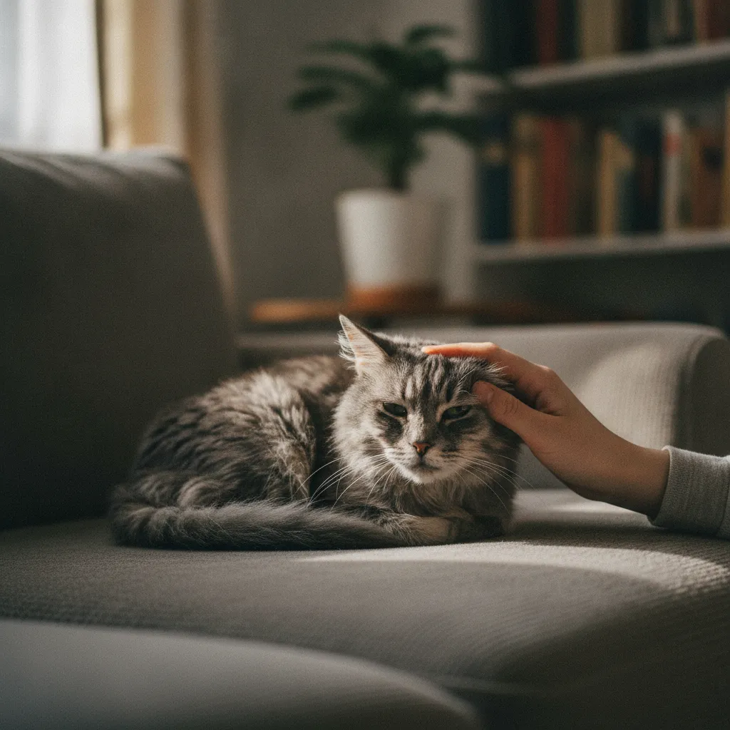 Chez le chat âgé, un pelage négligé peut révéler des douleurs articulaires sous-jacentes