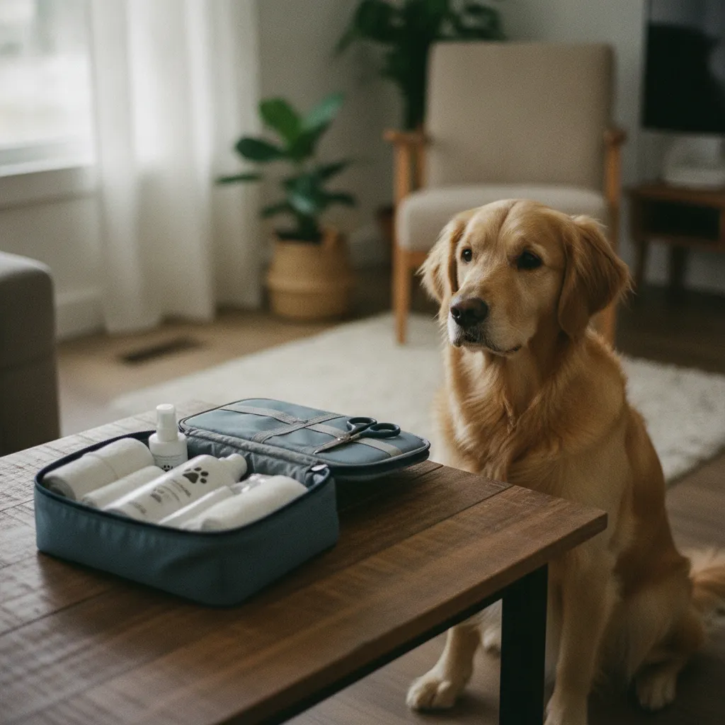 Trousse de premiers secours pour animaux à préparer en prévision des urgences