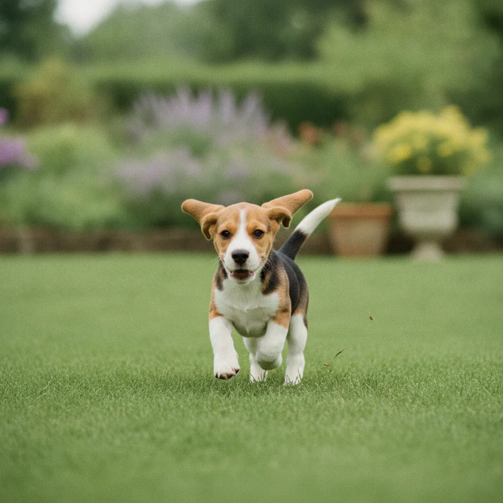 Un chiot correctement vermifugé présente un poil brillant et une croissance harmonieuse